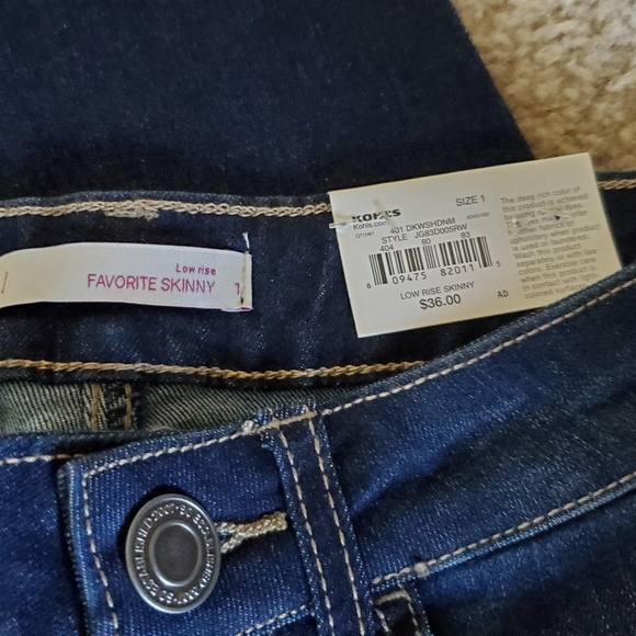 Low Rise Skinny Jeans - Picture 3 of 8